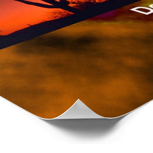 Arizona Desert Collage Poster (Hoek)