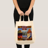 Arizona Desert Collage Tote Bag (Voorkant (product))