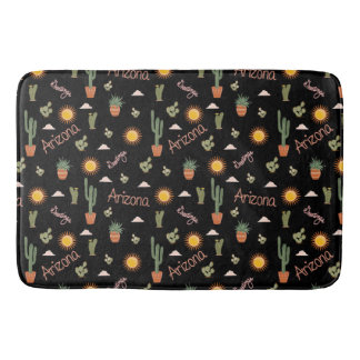 Arizona Desert Dreaming Cactus Sun Shower Curtain Badmat