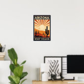 Arizona Desert Dreaming Poster (Thuiskantoor)