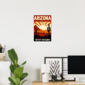  Arizona Desert Dreaming Poster (Thuiskantoor)