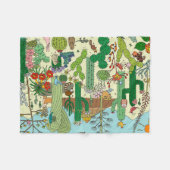 Arizona Desert Fleece Deken (Voorkant (Horizontaal))