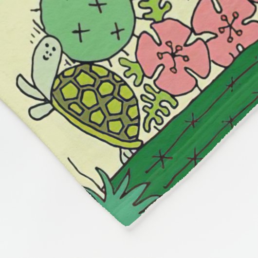 Arizona Desert Fleece Deken (Hoek)