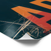 Arizona Desert Landscape Sunset Art Print - Retro  Perfect Poster (Hoek)