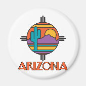 Arizona Desert Mandala Magneet (Voorkant)