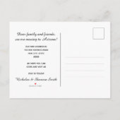 Arizona Desert Moving Announcement Briefkaart (Achterkant)