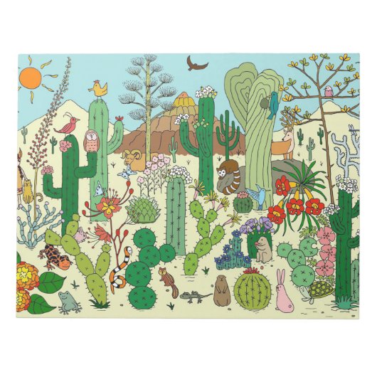 Arizona Desert Notitieblok (Voorkant)