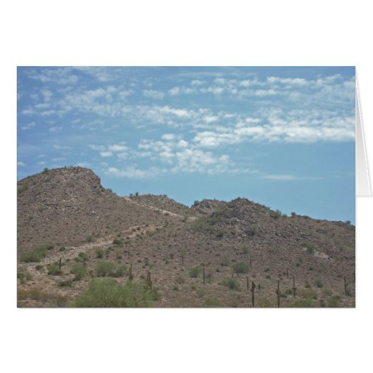 Arizona Desert Outdoor Wandelpad Zuidwest (Voorkant Horizontaal)