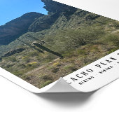 Arizona Desert Picacho Peak State Park Keepsake Poster (Hoek)