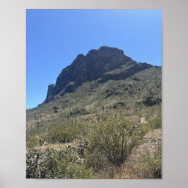 Arizona Desert Picacho Peak State Park Poster
