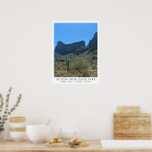 Arizona Desert Picacho Peak State Park Print (Keuken)