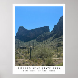 Arizona Desert Picacho Peak State Park Print