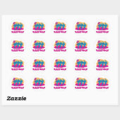 Arizona Desert Pink Ronde Sticker (Vel)