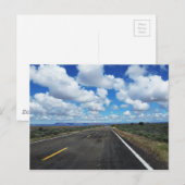 Arizona Desert Road in het zuidwesten van de VS Briefkaart (Voorkant / Achterkant)