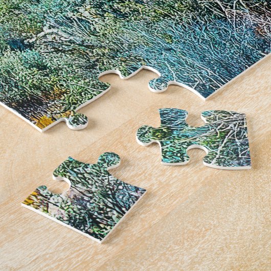 Arizona Desert Saguaro Cactus Forest Hiking Trail Legpuzzel (Zijkant)