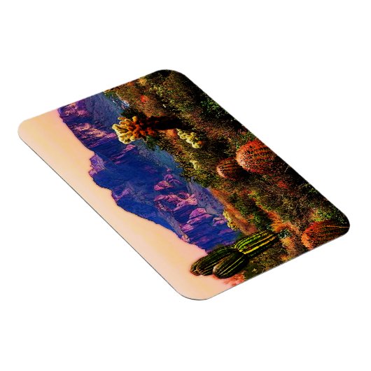 Arizona Desert Scenery Superstition Mountain Magneet (Rechterzijde)