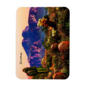 Arizona Desert Scenery Superstition Mountain Magneet (Verticaal)