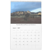 Arizona Desert Southwest Kalender (Mar 2027)