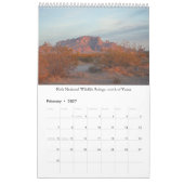 Arizona Desert Southwest Kalender (Feb 2027)