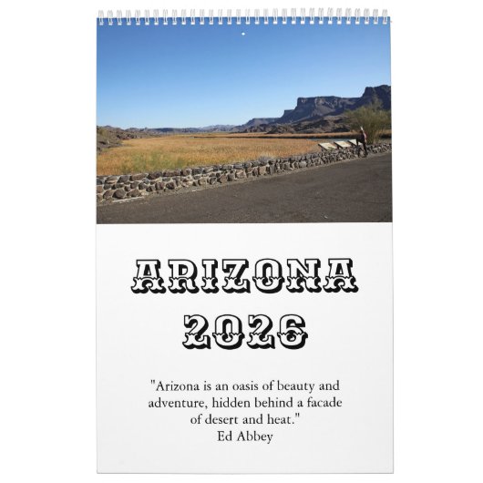 Arizona Desert Southwest Kalender (Hoes)