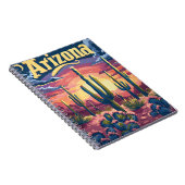 Arizona Desert Sunset Notitieboek (Rechterzijde)