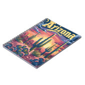 Arizona Desert Sunset Notitieboek (Linkerzijde)