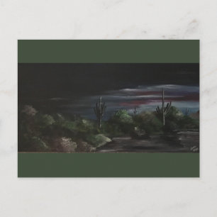 Arizona Desert Sunset Southwest Briefkaart