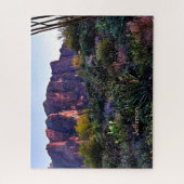 Arizona Desert Superstition Mountain in Dusk Legpuzzel (Verticaal)