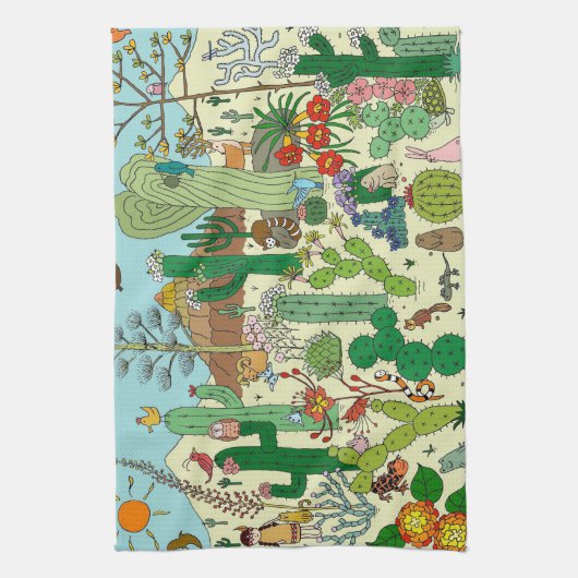 Arizona Desert Theedoek (Verticaal)