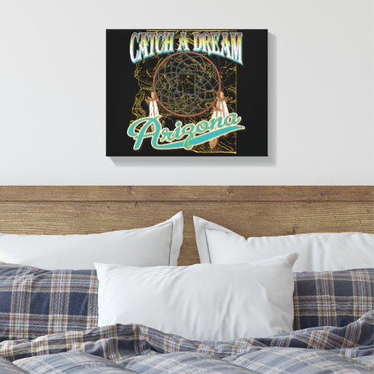 Arizona Dream Catcher Canvas Afdruk (Insitu (Slaapkamer))