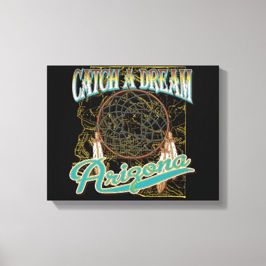 Arizona Dream Catcher Canvas Afdruk (Voorkant)