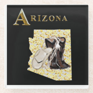 ARIZONA DREAM GLAZEN ONDERZETTER