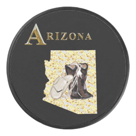 ARIZONA DREAM HOCKEY PUCK (Voorkant)