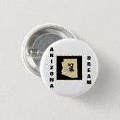 ARIZONA DREAM RONDE BUTTON 3,2 CM (Voorkant /achterkant)