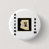 ARIZONA DREAM RONDE BUTTON 3,2 CM (Voorkant)