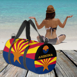 Arizona duffle, Arizona vlag fitness / sport Plunjezak