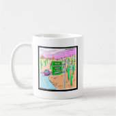 Arizona: Een Gated Community Funny Gifts & T - shi Koffiemok (Links)