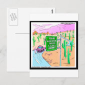 Arizona: Een Omheinde Gemeenschap Grappige Cadeaus Briefkaart (Voorkant / Achterkant)