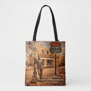 Arizona Eeuwfeest Route 66 Carryall Tote Bag
