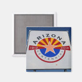 Arizona-eeuwfeestbord-magneet Magneet (Voorkant / Achterkant)
