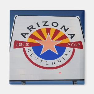 Arizona-eeuwfeestbord-magneet Magneet