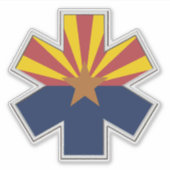 Arizona EMS Levensster Sticker (Voorkant)