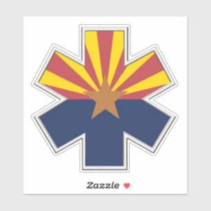 Arizona EMS Levensster Sticker
