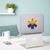 Arizona EMS Levensster Sticker (Laptop op bureau)