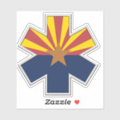 Arizona EMS Levensster Sticker (Vel)
