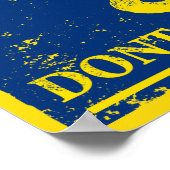 Arizona en Gadsden Flag Poster (Hoek)