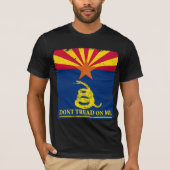 Arizona en Gadsden Flag T-shirt (Voorkant)