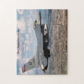 Arizona F16 Gevechtsvliegtuig. Legpuzzel (Verticaal)