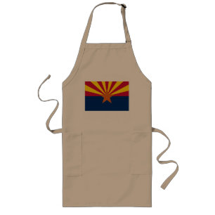 Arizona Flag, Amerikaan de kopperstaat Lang Schort