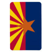 Arizona Flag, Amerikaan de kopperstaat Magneet (Verticaal)